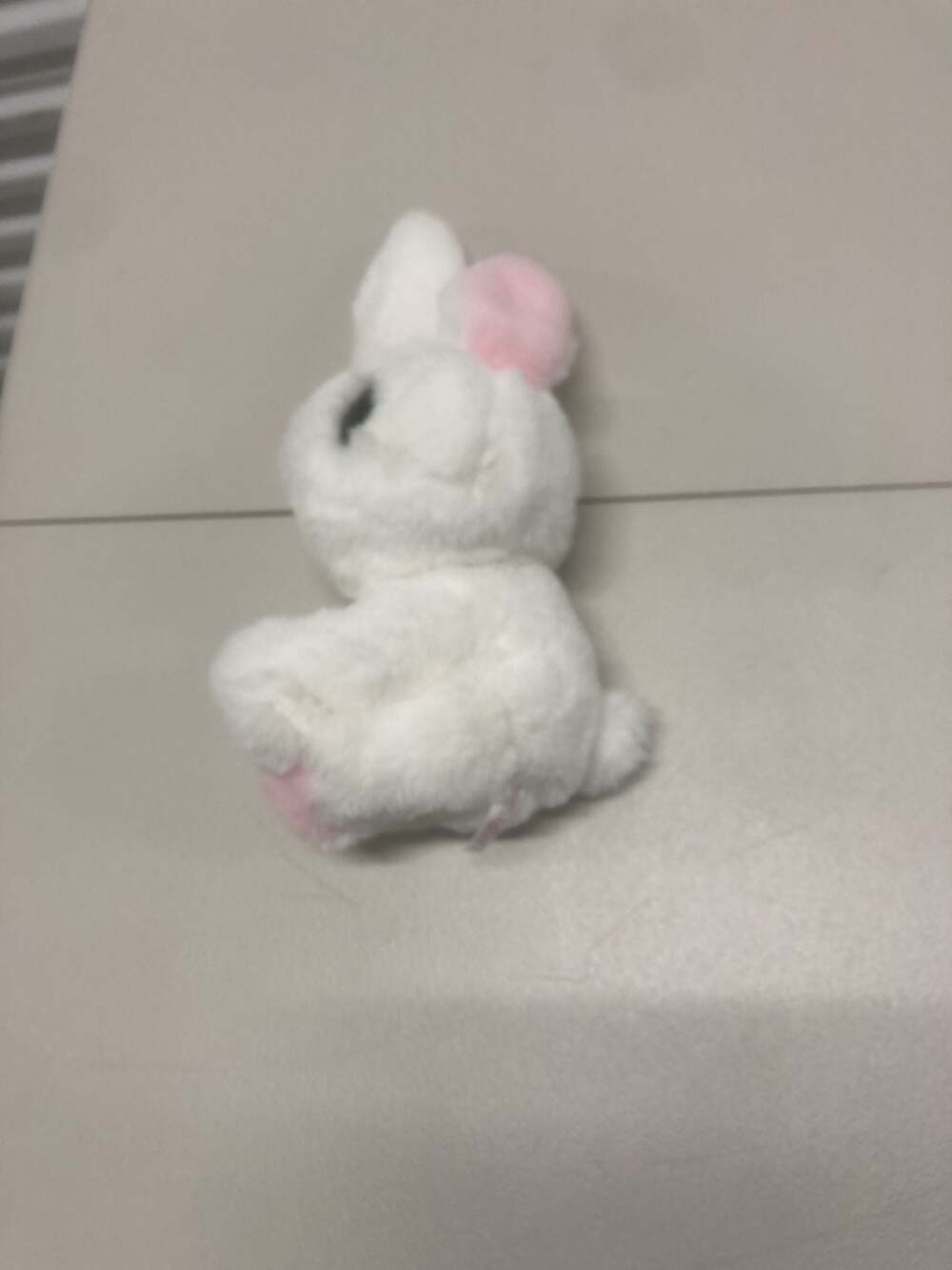 Interactive Electronic Walking and Hopping Plush Rabbit Toy with Sound